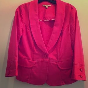 Hot pink summer Cabi blazer